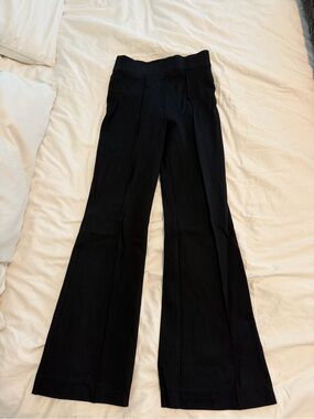 SPANX High-Waist Black Flare Pants SPANX